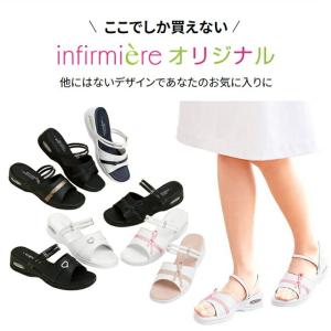 ナースシューズ 白 黒 疲れにくい スニーカー...の詳細画像5