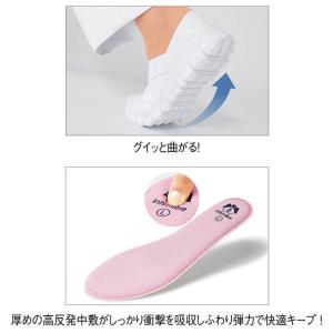 ナースシューズ 白 疲れにくい スリッポン 静...の詳細画像4