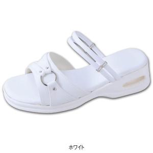 ナースシューズ 白 黒 疲れにくい スニーカー...の詳細画像1
