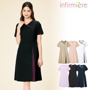 ジョア 事務服 制服 受付 サロン en joie アンジョア 春夏 半袖