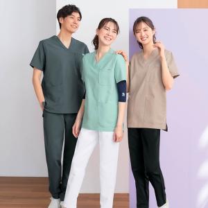 スクラブ 医療 スクラブパンツ ナース服 白衣...の詳細画像4