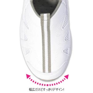 送料無料 ナースシューズ 白 黒 疲れにくい ...の詳細画像4