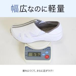 送料無料 ナースシューズ 白 黒 疲れにくい ...の詳細画像2