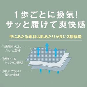 ナースサンダル疲れにくい 黒 オフィスサンダル...の詳細画像3