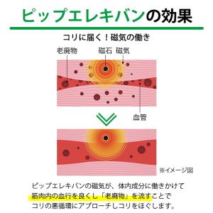 ピップエレキバン 肩こり スクラブインナー フ...の詳細画像2