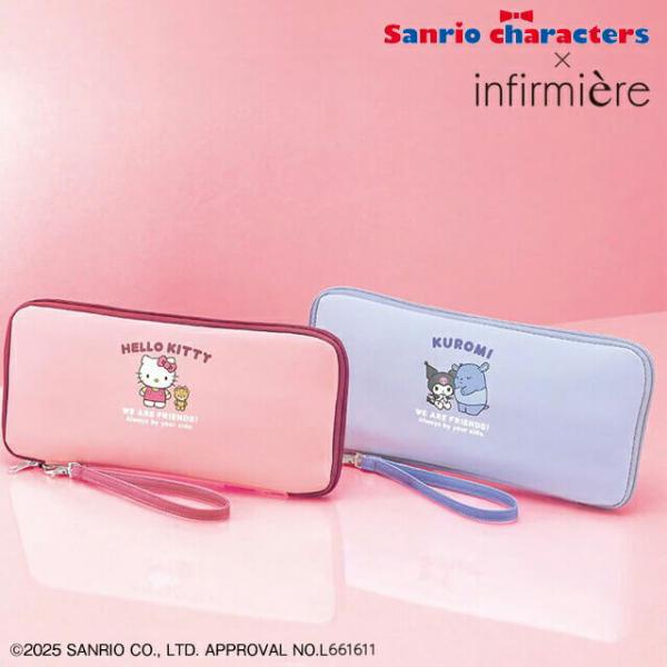 サンリオ クロミ キティ キャラクター ナース ポーチ ペンケース 看護師 介護 アンファミエ　[サ...