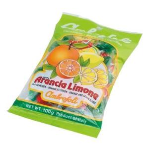 ambrosoli(アンブロッソリー)　キャンディ　オレンジ・レモン　袋入　80g×12袋｜infomart