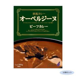 欧風カレーオーベルジーヌビーフカレー 10食セット