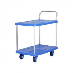 静音台車　テーブル2段式　最大積載量150kg　PLA150-T2