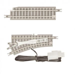 電動ポイントレール 55mm 左分岐 1本 + L55カットレール 1本入り R022