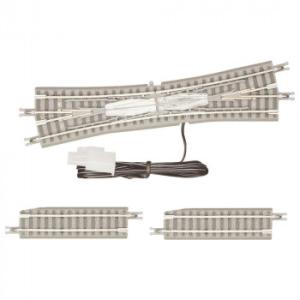 電動/手動 ダブルスリップポイントレール 左 R034