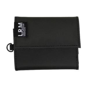 L.R.M コンパクト財布 CMK19-0628 ターポリンブラック