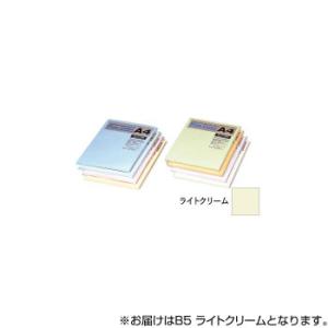 オストリッチダイヤ ニューファインカラーPPC用紙 B5 ライトクリーム 500枚入 FRC5-B5