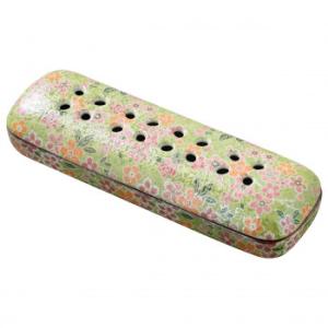 花影 寝かせる線香皿 有田焼 大 小花 32s687005r072