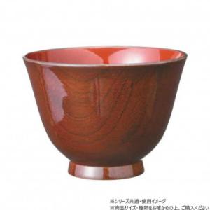阿瀬真三商店 かゆ椀 木地呂 内朱 R0802
