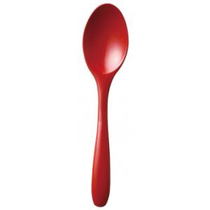 阿瀬真三商店 手ぬり 朱 コーヒースプーン R1204