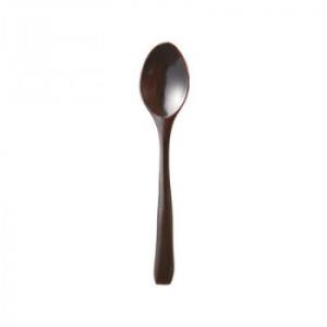 阿瀬真三商店 手ぬり 溜 コーヒースプーン R1203