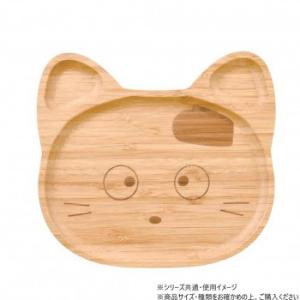 阿瀬真三商店 竹 プレート ネコ R2008