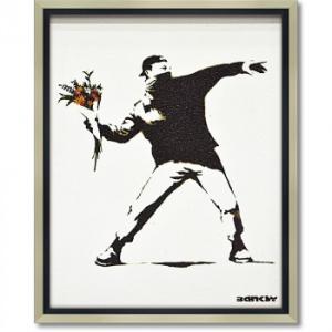 ユーパワー バンクシー「フラワー ボンバー」  BK-10007