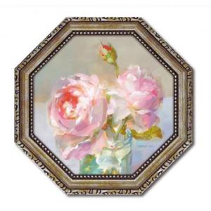 八角 ミニゲル アートフレーム ダンフイ ナイ「スウィート ローズ1」 DN-02574