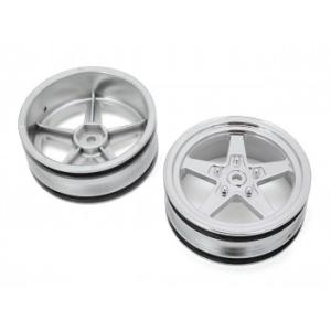 G-FORCE フロントスポークホイール2.2インチ(クローム)(Genova) GOP130