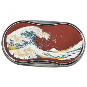 まえじゅう漆器　漆芸LEDルーペ 波(R) 4L-225