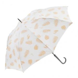 ソフトジャンプ(R) スライドスリム 60cm 長傘 ボタニカル サンセットオレンジ