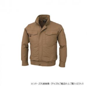 ジーベック(XEBEC)  KU91400  空調服綿100ブルゾン  キャメル  M
