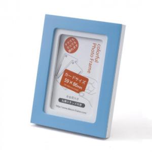 写真立て コロル カード A-4 ブルー/ホワイト 33R08201A04