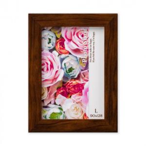 写真立て プレーヌ L ブラウン 33R08702002