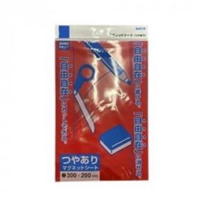 サンケーキコム  マグネットシート 10枚セット つやあり 200×300mm 赤 MS-04R-1...