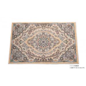 フローラマット ベルギー製モケット織り 玄関マット 50x80 ベージュ R1425950BE