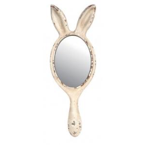 東京かんかん うさぎ手鏡 ホワイト M45-0609WH