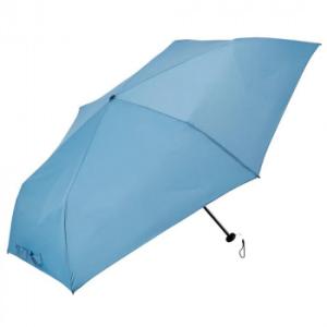 LESS IS MORE クイックシャットライト 折りたたみ傘 55cm シャドウブルー U355-...