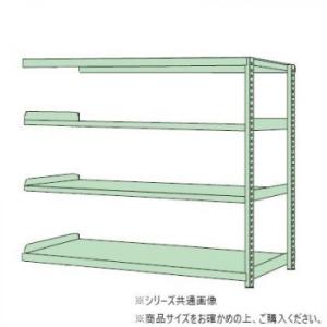 サカエ RKラック 4段タイプ 1500×450×1800mm グリーン RKN-5484R