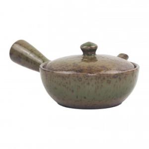 M1154 ベンリー急須 浅碗ビードロたたき 萬古焼