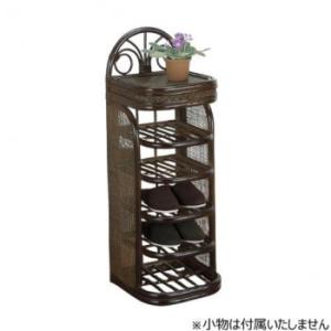 今枝商店　Romantic Rattan　籐スリッパラック　R292B