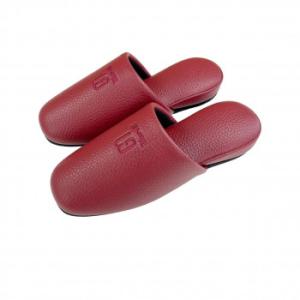 アセット スリッパ marelli マレリー テクスチャー レッド GM20003-R