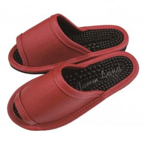 アセット スリッパ レギュラーヘルシーG レッド JN23000-R