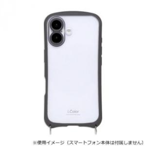 i.Color iPhone17専用背面型ケース Charcoal/チャコール iP25-61-IC...