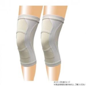 丸光産業 膝 皮膚感覚ひざサポーターaruko2枚組 ベージュ L 133231