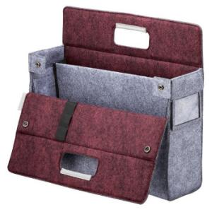 コクヨ モバイルバッグ モ・バコ 手提げタイプ グレー×レッド カハ-MB11R