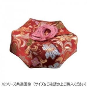 飛鳥六角布団 4号 天平唐草 エンジ 59413r006v042