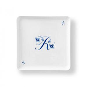 (C)ロイヤルコペンハーゲン　　アルファベット スクエアディッシュ 20cm R　1073781