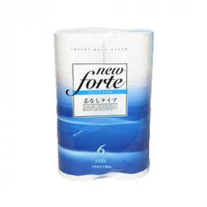 太洋紙業 1832 トイレットペーパー 芯なしNEWフォルテ130m 6R×8入