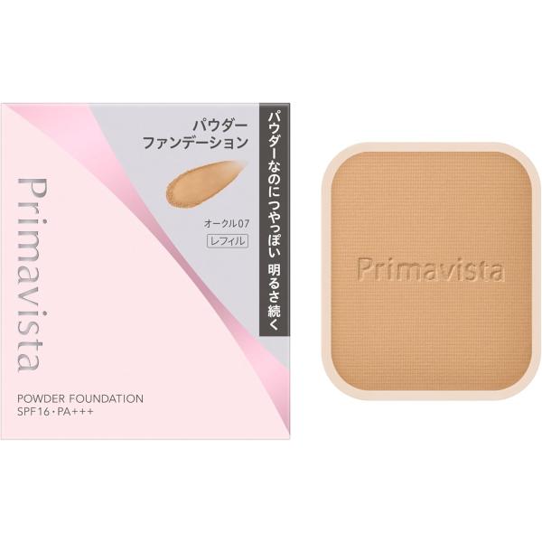 プリマヴィスタ ブライトチャージ パウダー オークル07 ファンデーション SPF16 PA+++ ...