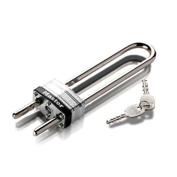 盗難防止 マスタースーパーロングロック U字ロック 南京錠 自転車 鍵 家庭 学校 会社 倉庫 おし...