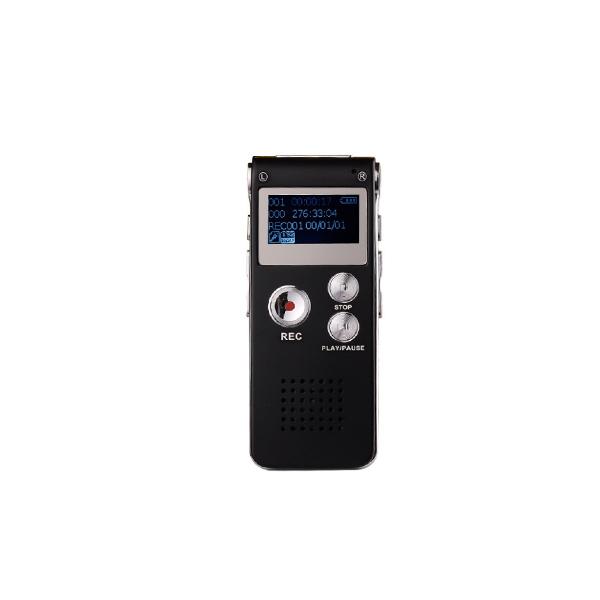 防犯 ICレコーダー 録音 証拠 ボイスレコーダー VOICE REC ボイスメモ 液晶 MP3 W...