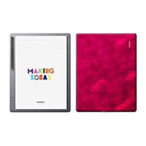 ワコムバンブースレートスマートパッドデジタルノートブック、ラージ（A4 /レターサイズ）、レッドピク...