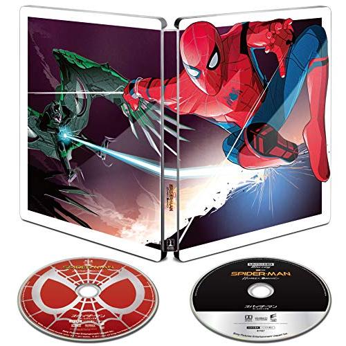 スパイダーマン:ホームカミング 4K ULTRA HD &amp; ブルーレイセット スチールブック仕様